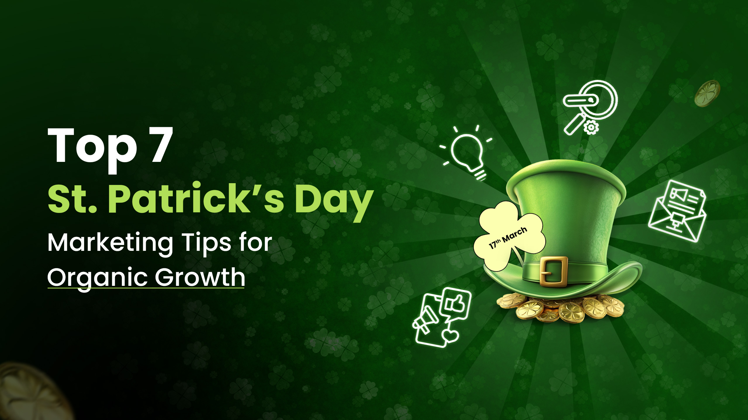 St. Patrick’s Day Marketing Ideas Mastroke Banner