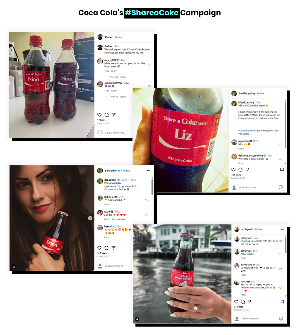Coca-Cola’s #ShareaCoke