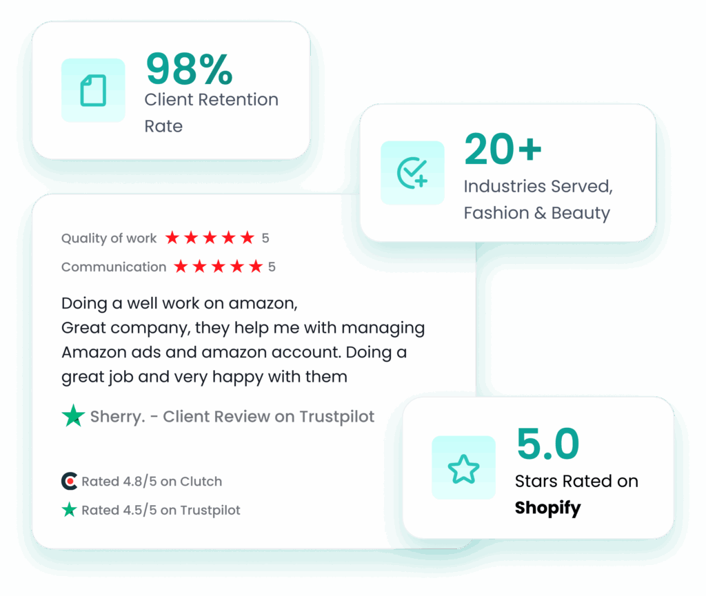 Marketplace marketing services to boost visibility and sales on platforms like Amazon, Etsy, and Walmart.